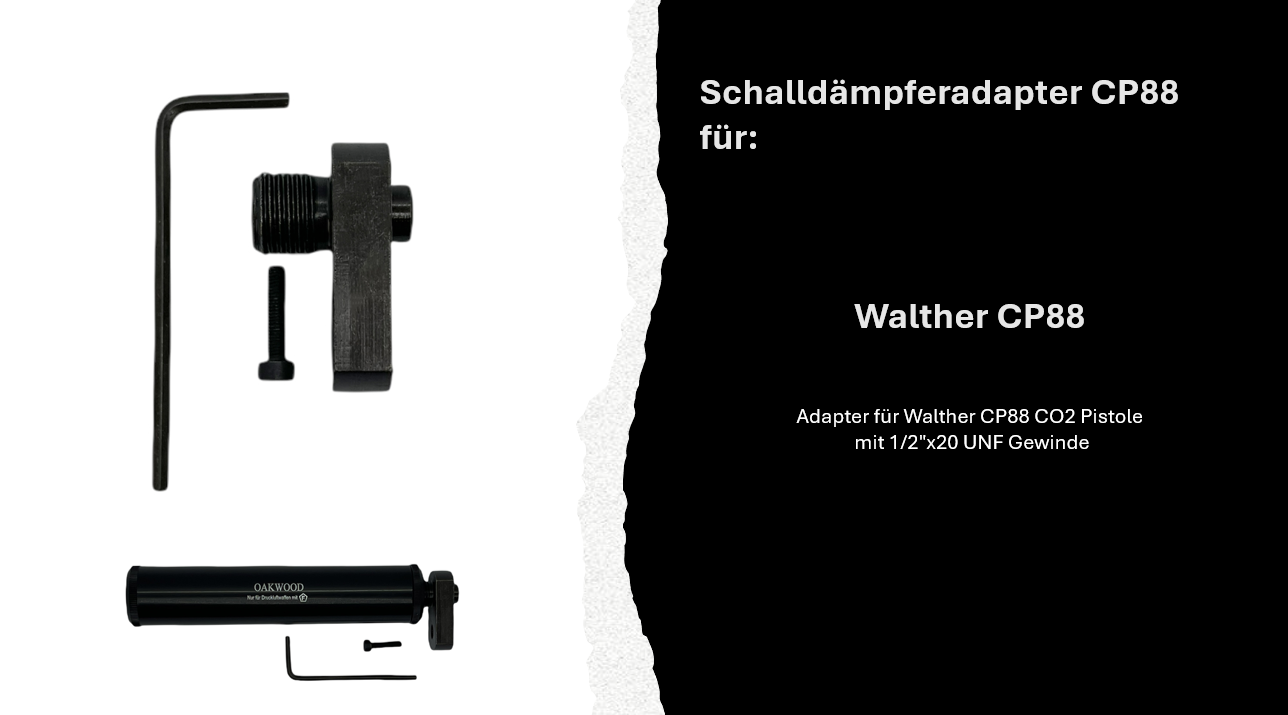 OAKWOOD Air Force Schalldämpfer - SET