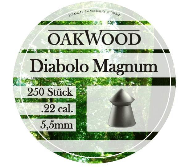 OAKWOOD Diabolos Premium | Kaliber 4,5mm & 5,5mm