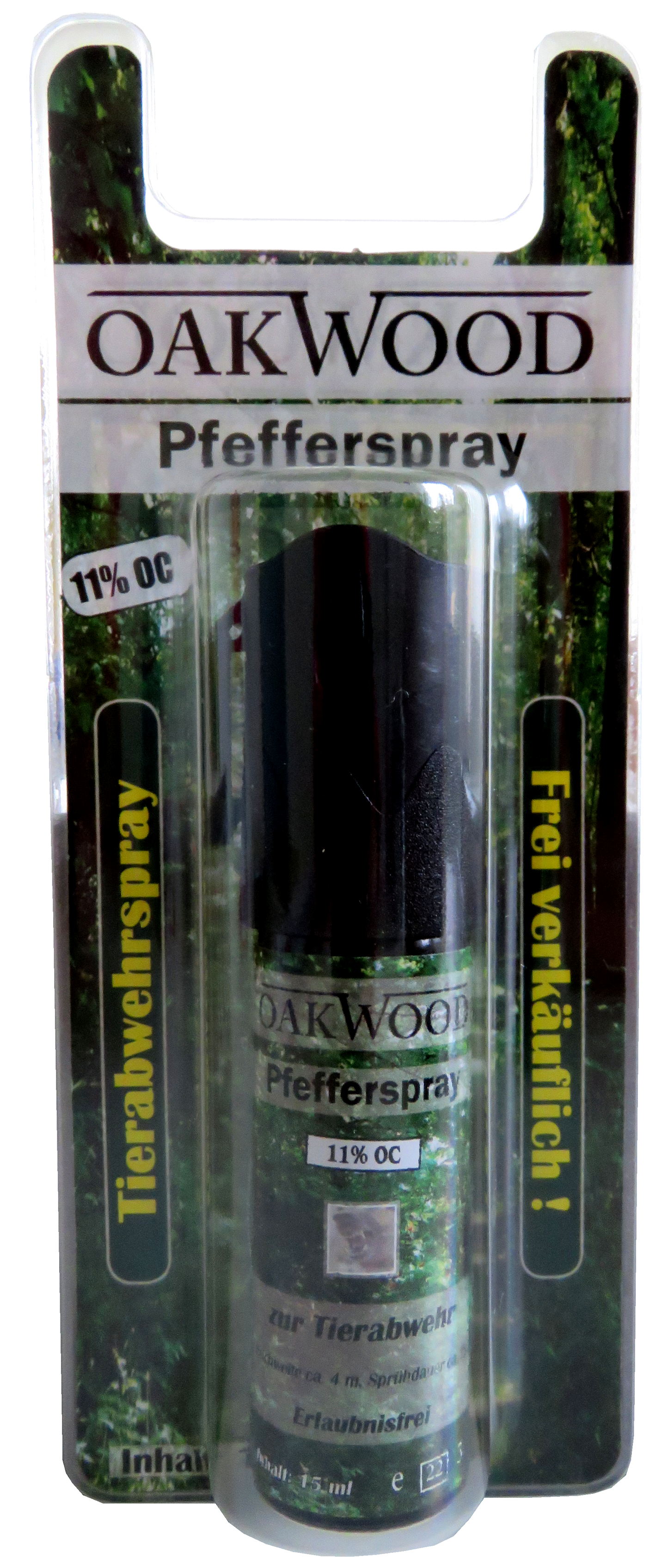 OAKWOOD Pfefferspray 15ml Blister 11%OC