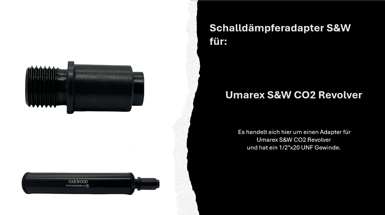 OAKWOOD Air Force Schalldämpfer - SET