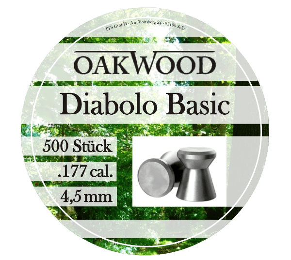 OAKWOOD Diabolos Premium | Kaliber 4,5mm & 5,5mm