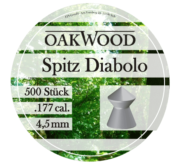OAKWOOD Diabolos Premium | Kaliber 4,5mm & 5,5mm