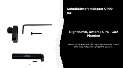 OAKWOOD Air Force Schalldämpfer - SET