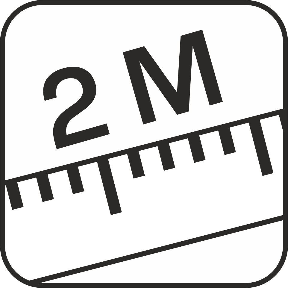 Qualitäts Zollstock mit patentiertem Anschlaghaken & Winkelfunktion - 2m aus Buchenholz - OAKWOOD höchste Genauigkeit - Made in Germany