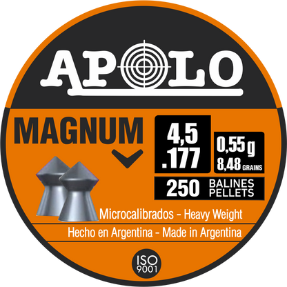 Apolo Diabolos & Stahlrundkugeln: Premium Munition Kal. 4,5mm & 5,5mm