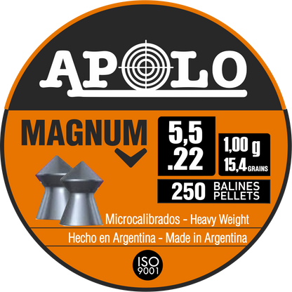 Apolo Diabolos & Stahlrundkugeln: Premium Munition Kal. 4,5mm & 5,5mm