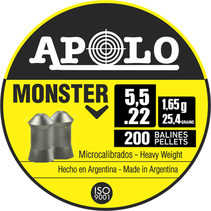 Apolo Diabolos & Stahlrundkugeln: Premium Munition Kal. 4,5mm & 5,5mm