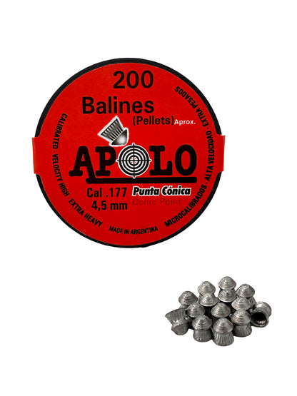 Apolo Diabolos & Stahlrundkugeln: Premium Munition Kal. 4,5mm & 5,5mm