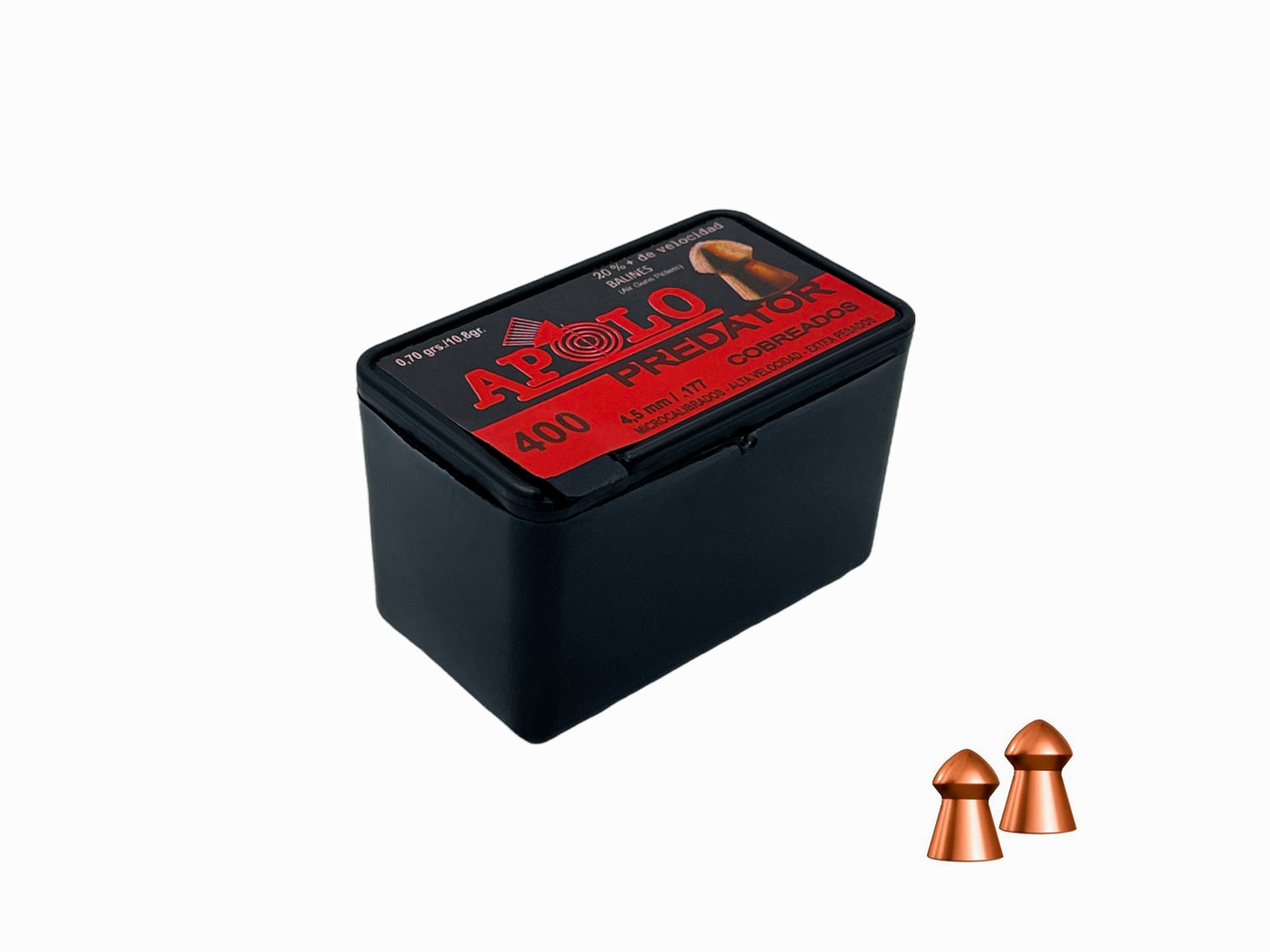 Apolo Diabolos & Stahlrundkugeln: Premium Munition Kal. 4,5mm & 5,5mm
