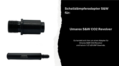 OAKWOOD Air Force Schalldämpfer - SET