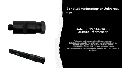 OAKWOOD Air Force Schalldämpfer - SET