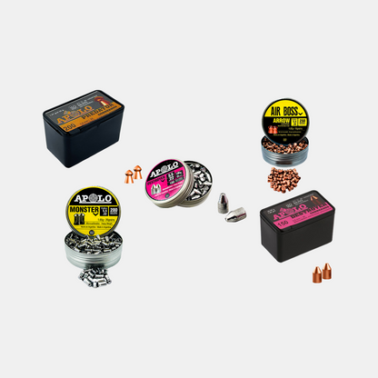 Apolo Diabolos & Stahlrundkugeln: Premium Munition Kal. 4,5mm & 5,5mm