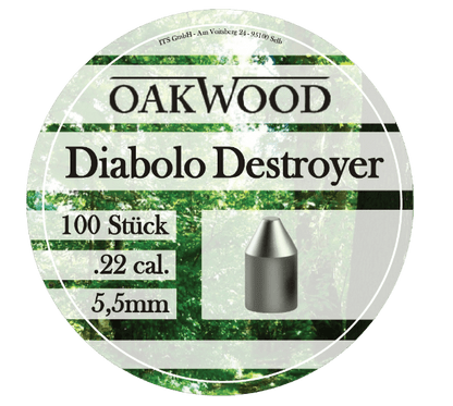OAKWOOD Diabolos Premium | Kaliber 4,5mm & 5,5mm