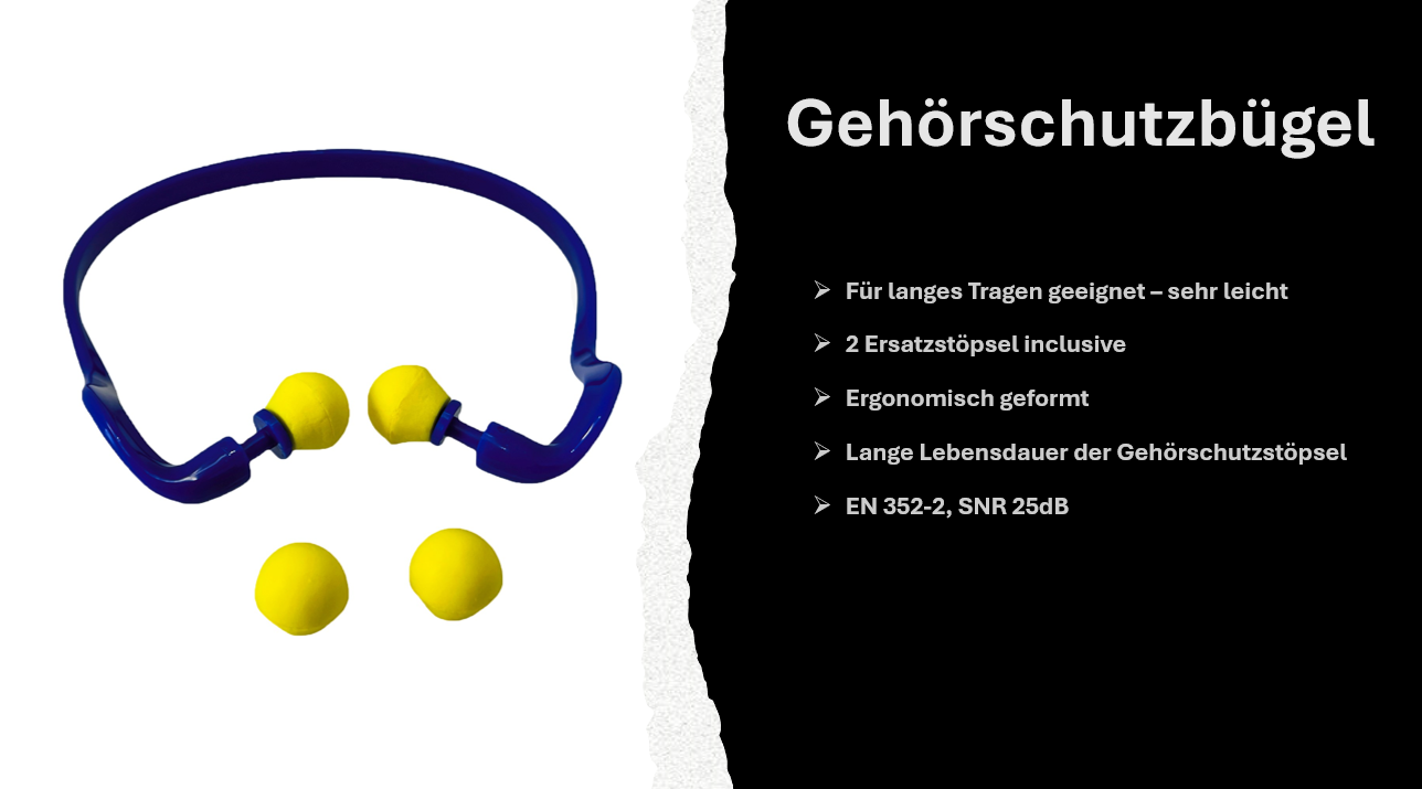 OAKWOOD Gehörschutzbügel - 25dB