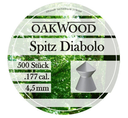 OAKWOOD Diabolos Premium | Kaliber 4,5mm & 5,5mm